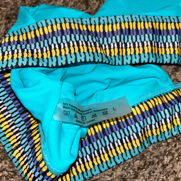 Turquoise Swimsuit - Picture 5 of 8